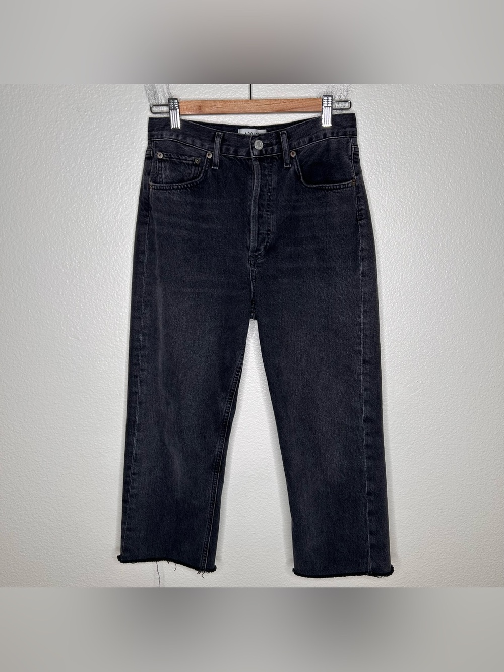 Agolde 90's Mid Rise Loose Fit jeans in Photogram 25